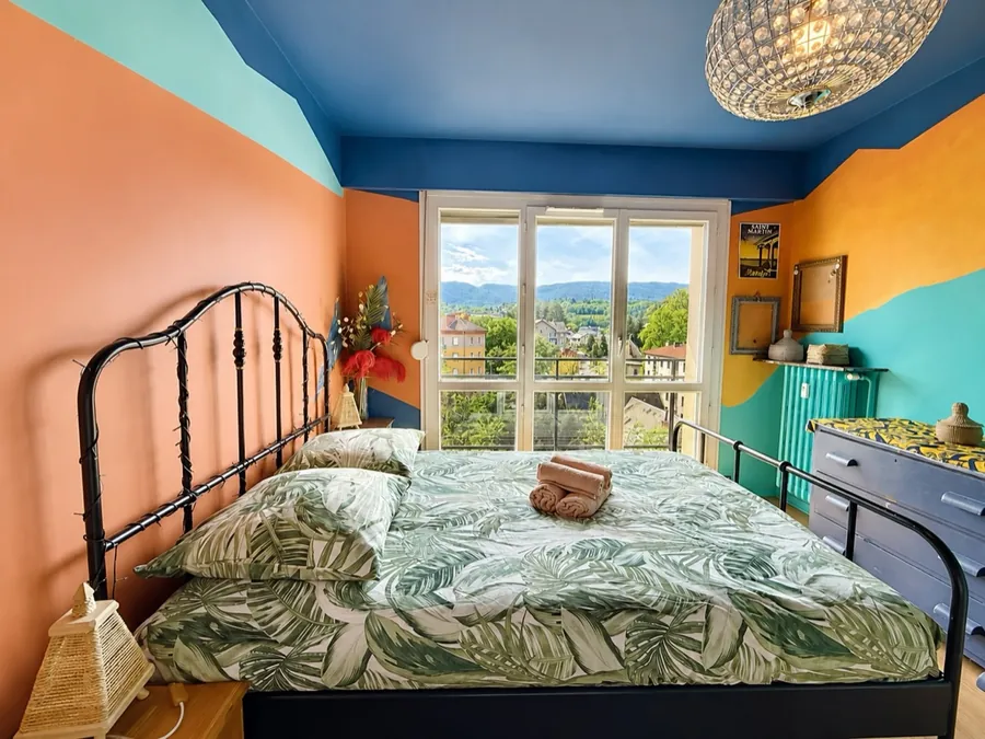Chambre colorée de L'Atelier des couleurs